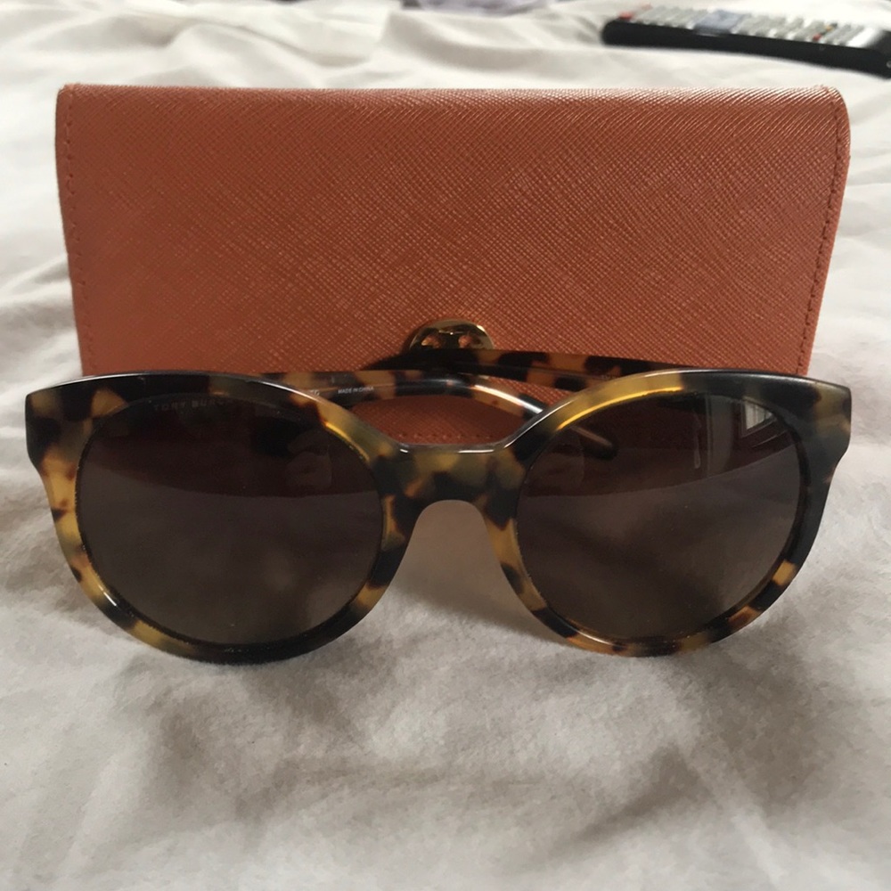 Tory Burch Tortoise Shell Sunglasses